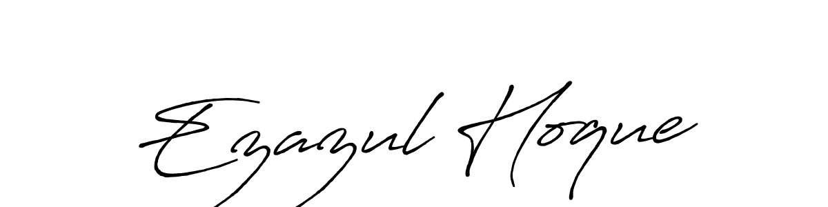 It looks lik you need a new signature style for name Ezazul Hoque. Design unique handwritten (Antro_Vectra_Bolder) signature with our free signature maker in just a few clicks. Ezazul Hoque signature style 7 images and pictures png