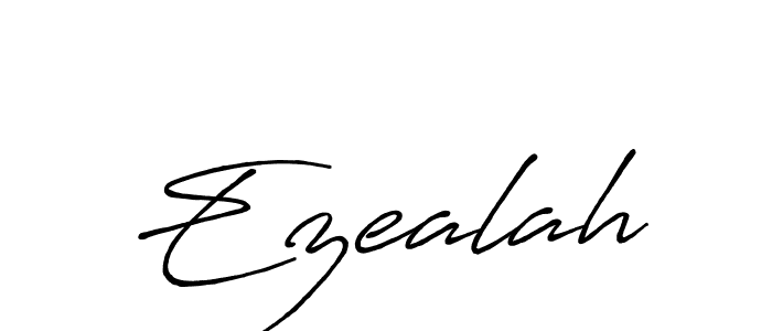 You should practise on your own different ways (Antro_Vectra_Bolder) to write your name (Ezealah) in signature. don't let someone else do it for you. Ezealah signature style 7 images and pictures png