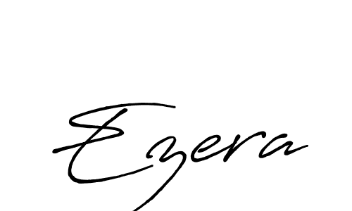 Make a short Ezera signature style. Manage your documents anywhere anytime using Antro_Vectra_Bolder. Create and add eSignatures, submit forms, share and send files easily. Ezera signature style 7 images and pictures png