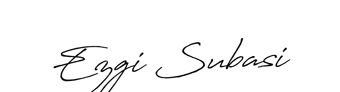 Ezgi Subasi stylish signature style. Best Handwritten Sign (Antro_Vectra_Bolder) for my name. Handwritten Signature Collection Ideas for my name Ezgi Subasi. Ezgi Subasi signature style 7 images and pictures png