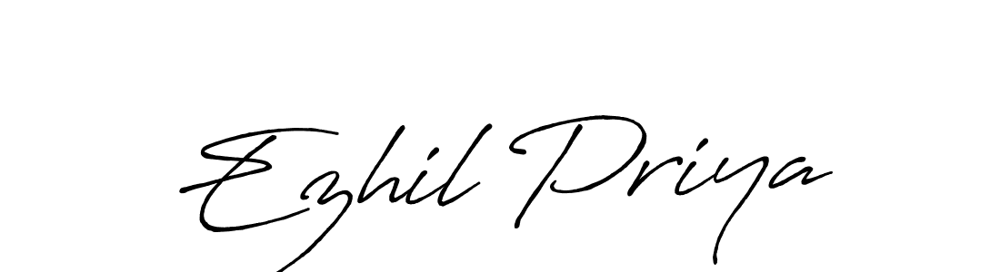 You can use this online signature creator to create a handwritten signature for the name Ezhil Priya. This is the best online autograph maker. Ezhil Priya signature style 7 images and pictures png