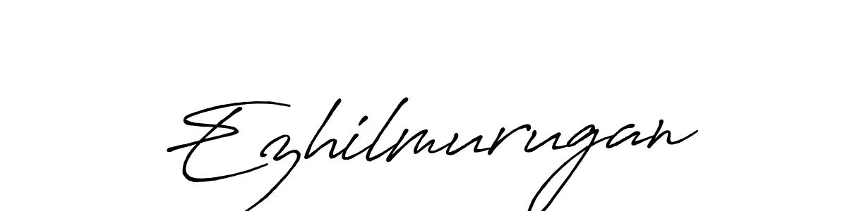 How to Draw Ezhilmurugan signature style? Antro_Vectra_Bolder is a latest design signature styles for name Ezhilmurugan. Ezhilmurugan signature style 7 images and pictures png