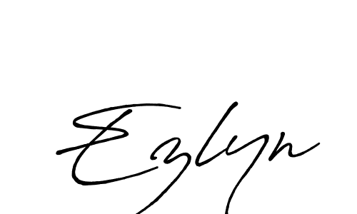 Antro_Vectra_Bolder is a professional signature style that is perfect for those who want to add a touch of class to their signature. It is also a great choice for those who want to make their signature more unique. Get Ezlyn name to fancy signature for free. Ezlyn signature style 7 images and pictures png