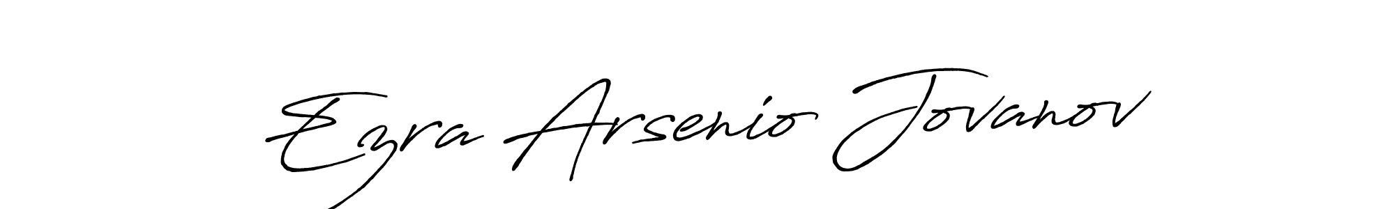 Make a short Ezra Arsenio Jovanov signature style. Manage your documents anywhere anytime using Antro_Vectra_Bolder. Create and add eSignatures, submit forms, share and send files easily. Ezra Arsenio Jovanov signature style 7 images and pictures png