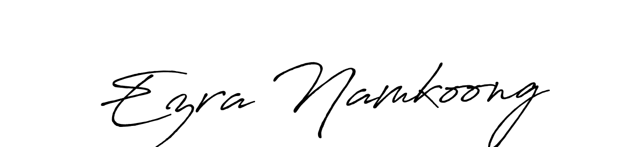 Best and Professional Signature Style for Ezra Namkoong. Antro_Vectra_Bolder Best Signature Style Collection. Ezra Namkoong signature style 7 images and pictures png