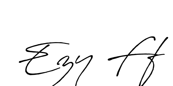 How to Draw Ezy Ff signature style? Antro_Vectra_Bolder is a latest design signature styles for name Ezy Ff. Ezy Ff signature style 7 images and pictures png