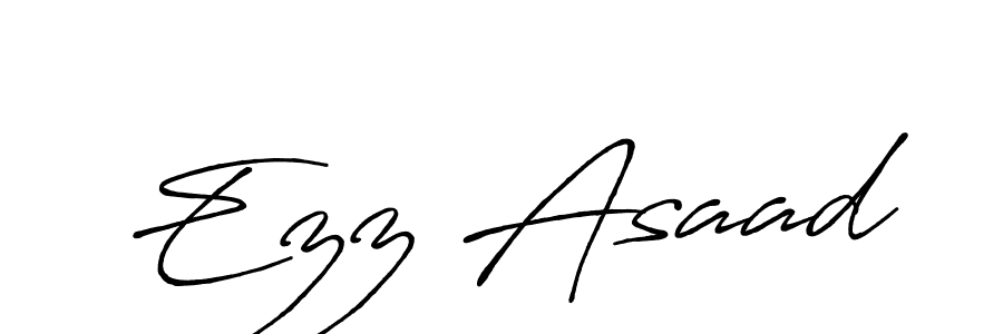 It looks lik you need a new signature style for name Ezz Asaad. Design unique handwritten (Antro_Vectra_Bolder) signature with our free signature maker in just a few clicks. Ezz Asaad signature style 7 images and pictures png