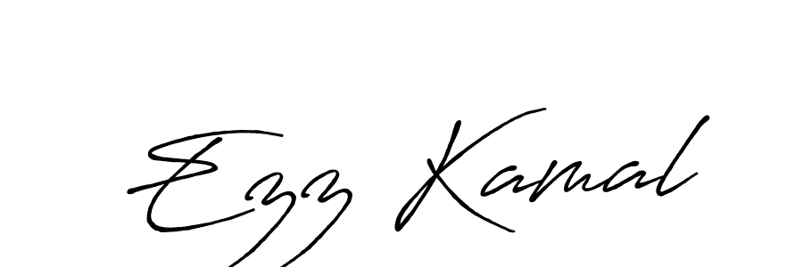 Also we have Ezz Kamal name is the best signature style. Create professional handwritten signature collection using Antro_Vectra_Bolder autograph style. Ezz Kamal signature style 7 images and pictures png