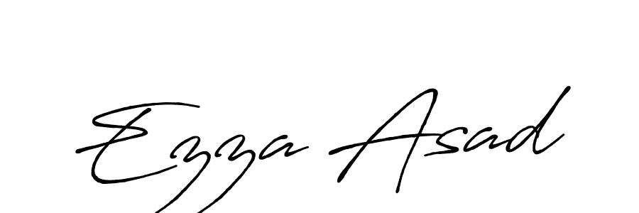 This is the best signature style for the Ezza Asad name. Also you like these signature font (Antro_Vectra_Bolder). Mix name signature. Ezza Asad signature style 7 images and pictures png