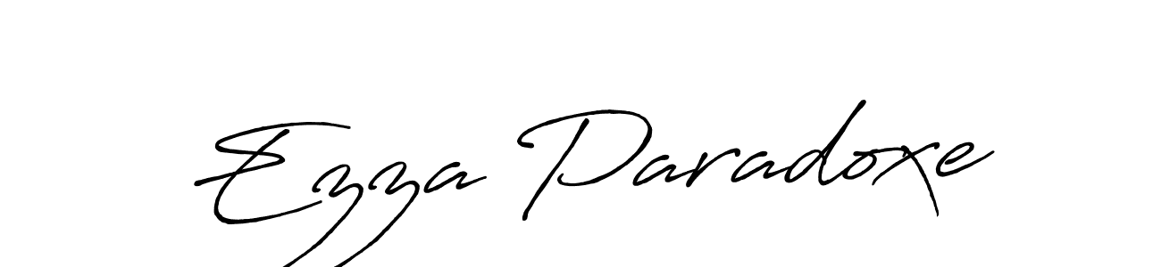 You should practise on your own different ways (Antro_Vectra_Bolder) to write your name (Ezza Paradoxe) in signature. don't let someone else do it for you. Ezza Paradoxe signature style 7 images and pictures png
