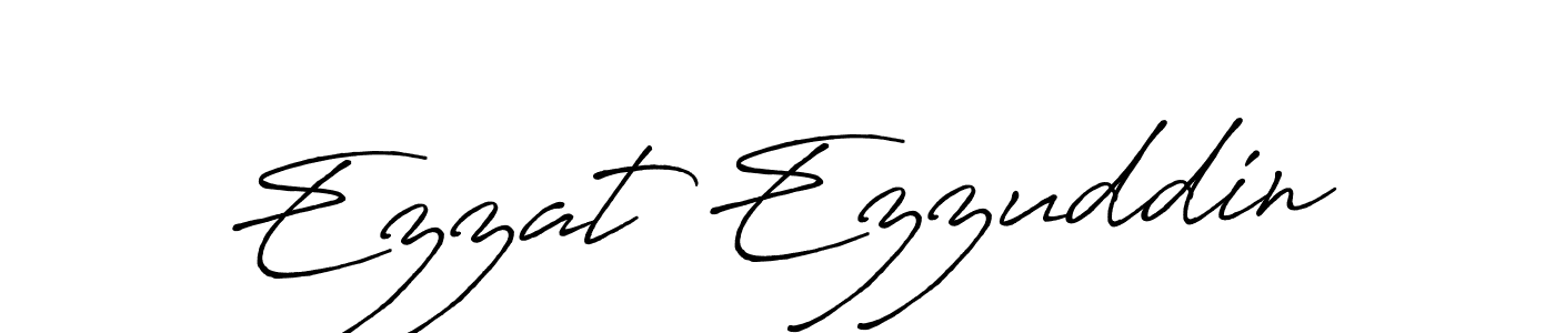 Also we have Ezzat Ezzuddin name is the best signature style. Create professional handwritten signature collection using Antro_Vectra_Bolder autograph style. Ezzat Ezzuddin signature style 7 images and pictures png