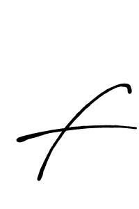 The best way (Antro_Vectra_Bolder) to make a short signature is to pick only two or three words in your name. The name F  include a total of six letters. For converting this name. F  signature style 7 images and pictures png