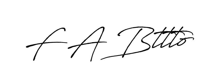 The best way (Antro_Vectra_Bolder) to make a short signature is to pick only two or three words in your name. The name F A Bttto include a total of six letters. For converting this name. F A Bttto signature style 7 images and pictures png