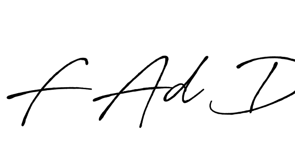 How to Draw F Ad D signature style? Antro_Vectra_Bolder is a latest design signature styles for name F Ad D. F Ad D signature style 7 images and pictures png