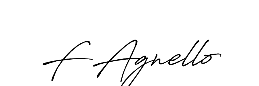 It looks lik you need a new signature style for name F Agnello. Design unique handwritten (Antro_Vectra_Bolder) signature with our free signature maker in just a few clicks. F Agnello signature style 7 images and pictures png