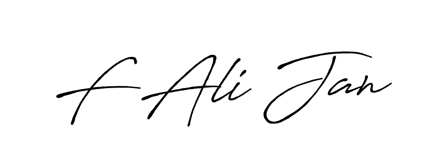 Also You can easily find your signature by using the search form. We will create F Ali Jan name handwritten signature images for you free of cost using Antro_Vectra_Bolder sign style. F Ali Jan signature style 7 images and pictures png