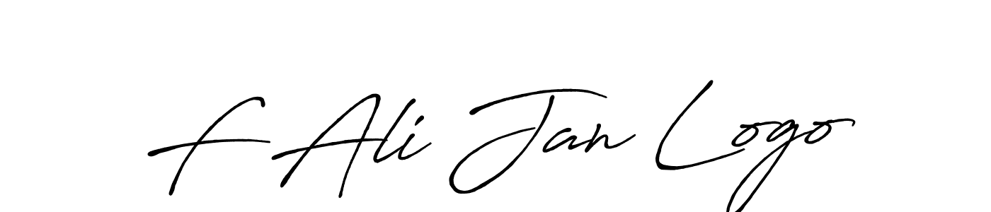 if you are searching for the best signature style for your name F Ali Jan Logo. so please give up your signature search. here we have designed multiple signature styles  using Antro_Vectra_Bolder. F Ali Jan Logo signature style 7 images and pictures png