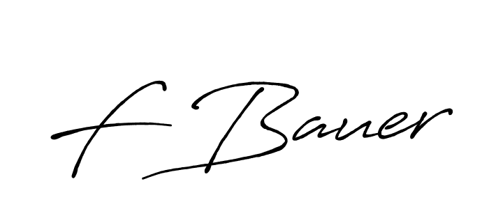 Also You can easily find your signature by using the search form. We will create F Bauer name handwritten signature images for you free of cost using Antro_Vectra_Bolder sign style. F Bauer signature style 7 images and pictures png