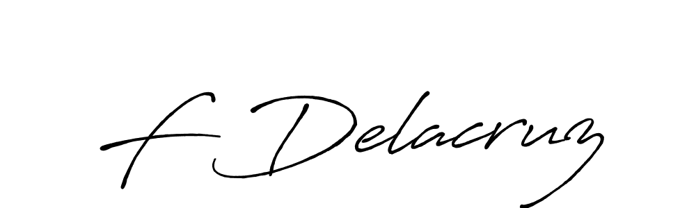 This is the best signature style for the F Delacruz name. Also you like these signature font (Antro_Vectra_Bolder). Mix name signature. F Delacruz signature style 7 images and pictures png