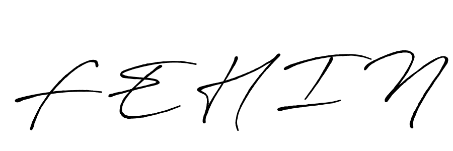 How to make F E H I N signature? Antro_Vectra_Bolder is a professional autograph style. Create handwritten signature for F E H I N name. F E H I N signature style 7 images and pictures png