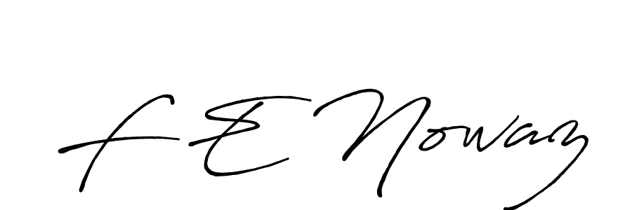 Once you've used our free online signature maker to create your best signature Antro_Vectra_Bolder style, it's time to enjoy all of the benefits that F E Nowaz name signing documents. F E Nowaz signature style 7 images and pictures png