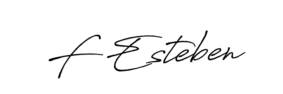 Check out images of Autograph of F Esteben name. Actor F Esteben Signature Style. Antro_Vectra_Bolder is a professional sign style online. F Esteben signature style 7 images and pictures png