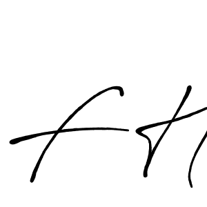 See photos of F H official signature by Spectra . Check more albums & portfolios. Read reviews & check more about Antro_Vectra_Bolder font. F H signature style 7 images and pictures png