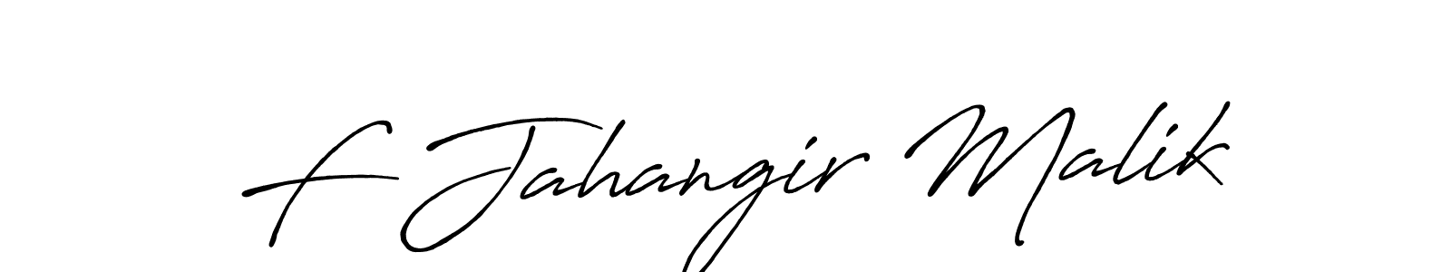Also You can easily find your signature by using the search form. We will create F Jahangir Malik name handwritten signature images for you free of cost using Antro_Vectra_Bolder sign style. F Jahangir Malik signature style 7 images and pictures png