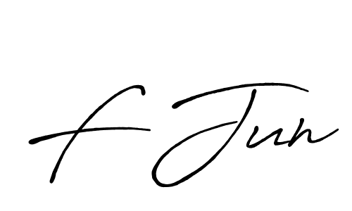 You can use this online signature creator to create a handwritten signature for the name F Jun. This is the best online autograph maker. F Jun signature style 7 images and pictures png