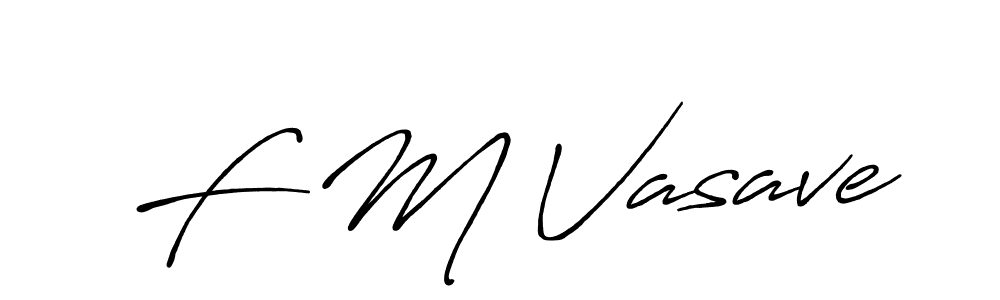 Antro_Vectra_Bolder is a professional signature style that is perfect for those who want to add a touch of class to their signature. It is also a great choice for those who want to make their signature more unique. Get F M Vasave name to fancy signature for free. F M Vasave signature style 7 images and pictures png