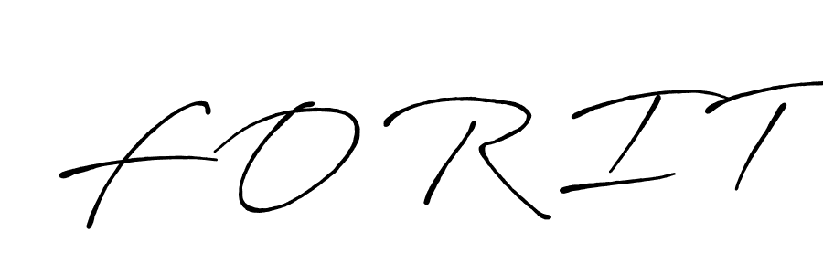 You should practise on your own different ways (Antro_Vectra_Bolder) to write your name (F O R I T) in signature. don't let someone else do it for you. F O R I T signature style 7 images and pictures png