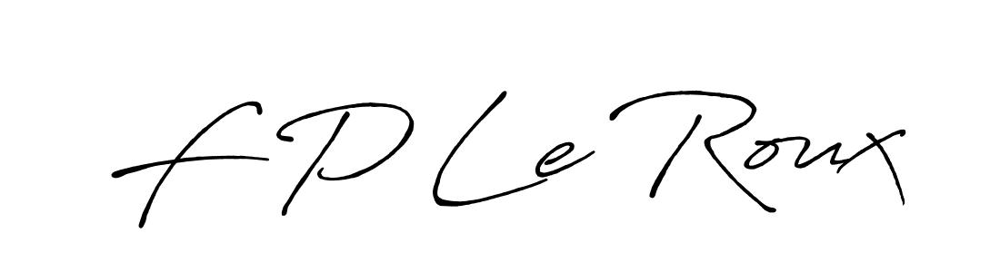 You should practise on your own different ways (Antro_Vectra_Bolder) to write your name (F P Le Roux) in signature. don't let someone else do it for you. F P Le Roux signature style 7 images and pictures png