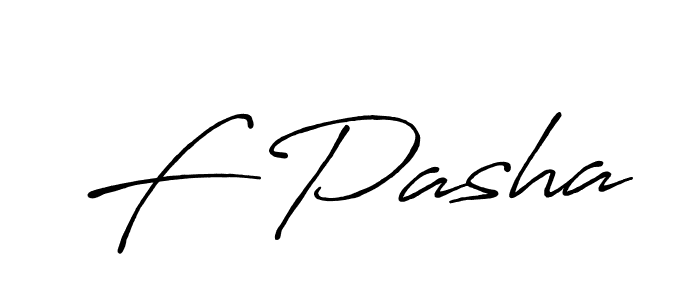 How to make F Pasha signature? Antro_Vectra_Bolder is a professional autograph style. Create handwritten signature for F Pasha name. F Pasha signature style 7 images and pictures png