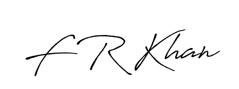 Once you've used our free online signature maker to create your best signature Antro_Vectra_Bolder style, it's time to enjoy all of the benefits that F R Khan name signing documents. F R Khan signature style 7 images and pictures png