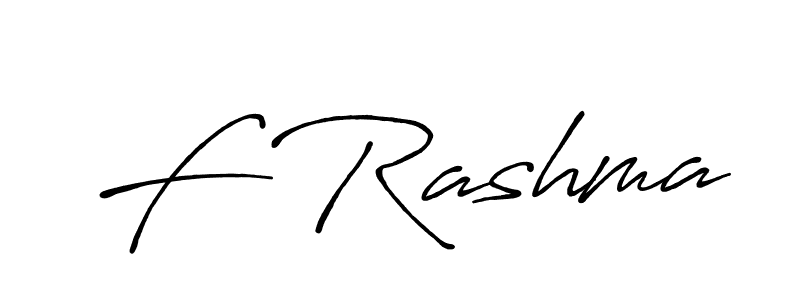 Similarly Antro_Vectra_Bolder is the best handwritten signature design. Signature creator online .You can use it as an online autograph creator for name F Rashma. F Rashma signature style 7 images and pictures png