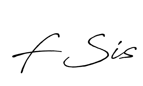 This is the best signature style for the F Sis name. Also you like these signature font (Antro_Vectra_Bolder). Mix name signature. F Sis signature style 7 images and pictures png