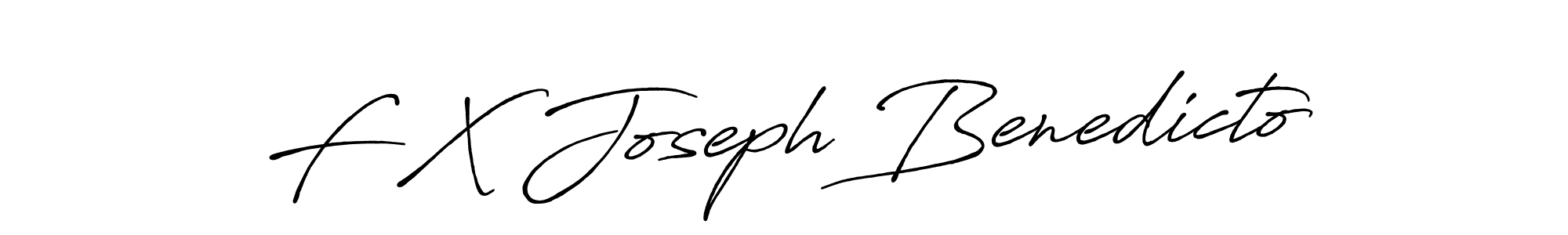 You can use this online signature creator to create a handwritten signature for the name F X Joseph Benedicto. This is the best online autograph maker. F X Joseph Benedicto signature style 7 images and pictures png