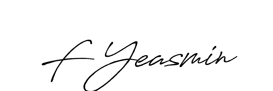 You can use this online signature creator to create a handwritten signature for the name F Yeasmin. This is the best online autograph maker. F Yeasmin signature style 7 images and pictures png