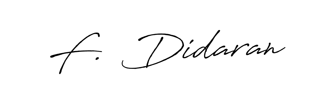 How to Draw F.  Didaran signature style? Antro_Vectra_Bolder is a latest design signature styles for name F.  Didaran. F.  Didaran signature style 7 images and pictures png