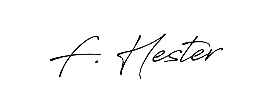 How to Draw F. Hester signature style? Antro_Vectra_Bolder is a latest design signature styles for name F. Hester. F. Hester signature style 7 images and pictures png