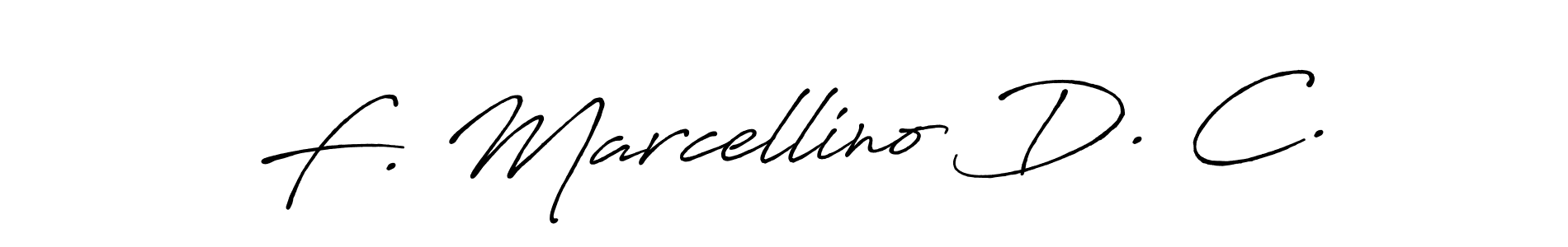 Best and Professional Signature Style for F. Marcellino D. C.. Antro_Vectra_Bolder Best Signature Style Collection. F. Marcellino D. C. signature style 7 images and pictures png