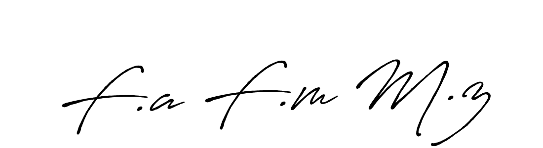 Here are the top 10 professional signature styles for the name F.a F.m M.z. These are the best autograph styles you can use for your name. F.a F.m M.z signature style 7 images and pictures png