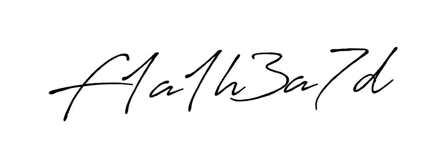 How to make F1a1h3a7d name signature. Use Antro_Vectra_Bolder style for creating short signs online. This is the latest handwritten sign. F1a1h3a7d signature style 7 images and pictures png