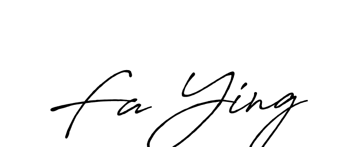 Make a beautiful signature design for name Fa Ying. Use this online signature maker to create a handwritten signature for free. Fa Ying signature style 7 images and pictures png