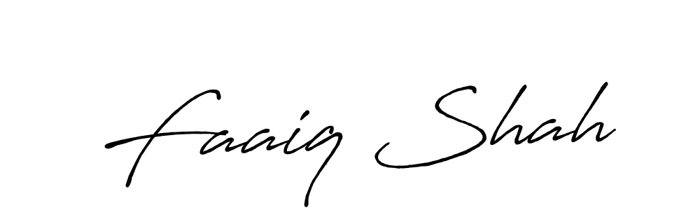 Also You can easily find your signature by using the search form. We will create Faaiq Shah name handwritten signature images for you free of cost using Antro_Vectra_Bolder sign style. Faaiq Shah signature style 7 images and pictures png