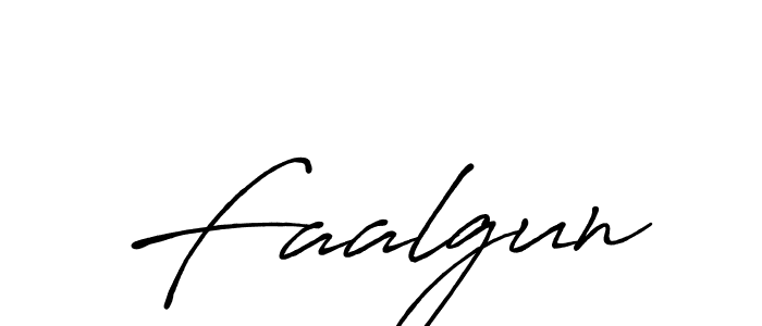 Design your own signature with our free online signature maker. With this signature software, you can create a handwritten (Antro_Vectra_Bolder) signature for name Faalgun. Faalgun signature style 7 images and pictures png