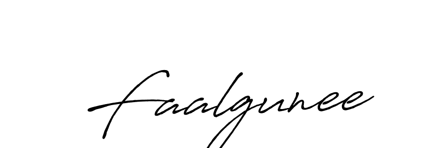 Use a signature maker to create a handwritten signature online. With this signature software, you can design (Antro_Vectra_Bolder) your own signature for name Faalgunee. Faalgunee signature style 7 images and pictures png