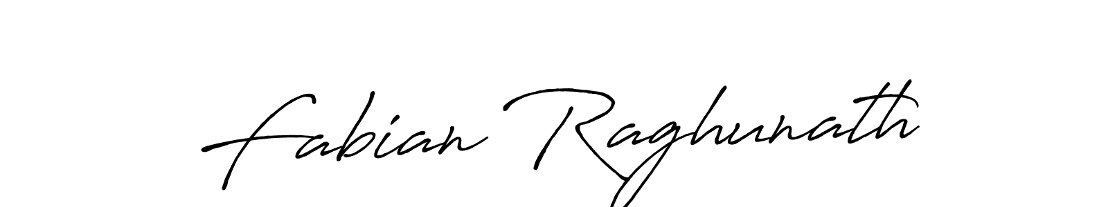 Fabian Raghunath stylish signature style. Best Handwritten Sign (Antro_Vectra_Bolder) for my name. Handwritten Signature Collection Ideas for my name Fabian Raghunath. Fabian Raghunath signature style 7 images and pictures png