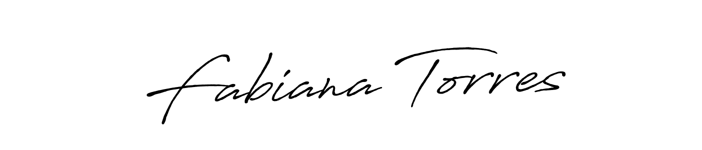Antro_Vectra_Bolder is a professional signature style that is perfect for those who want to add a touch of class to their signature. It is also a great choice for those who want to make their signature more unique. Get Fabiana Torres name to fancy signature for free. Fabiana Torres signature style 7 images and pictures png
