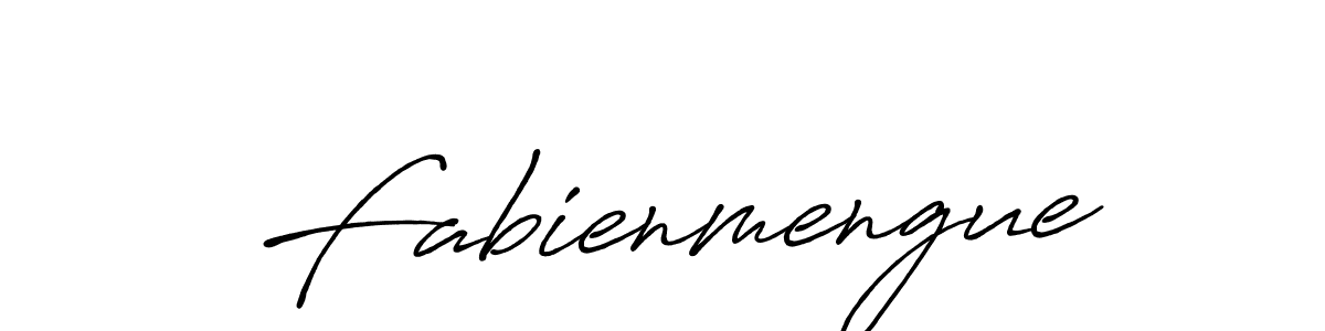 Make a beautiful signature design for name Fabienmengue. Use this online signature maker to create a handwritten signature for free. Fabienmengue signature style 7 images and pictures png